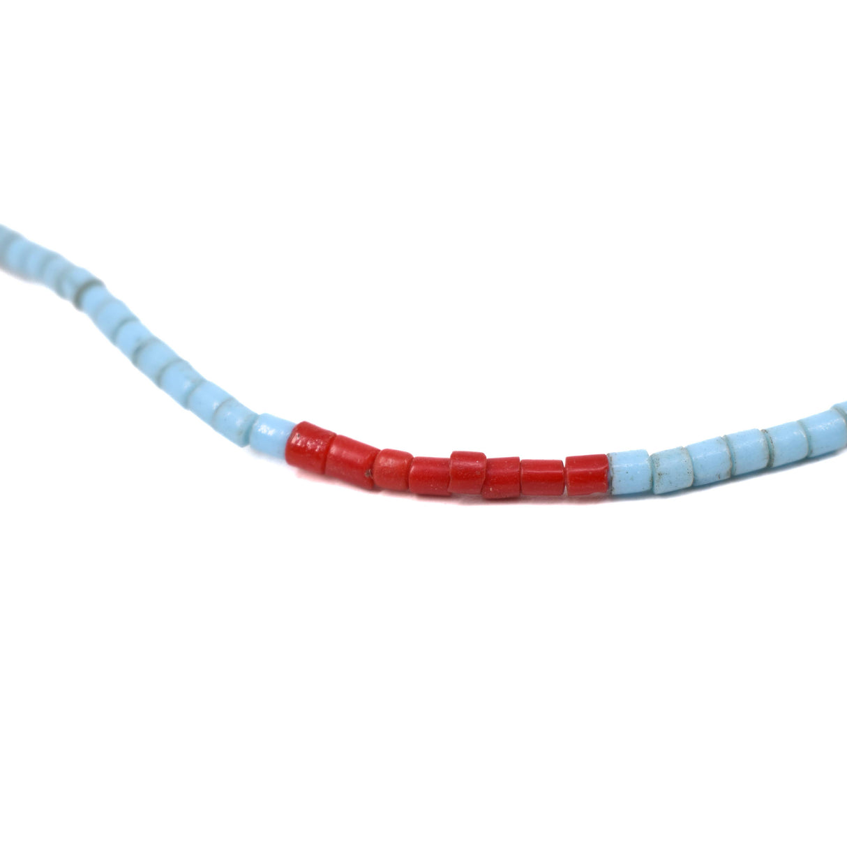 Blue Tile Trade Beads