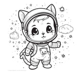 Adorable Chibi World Coloring Book