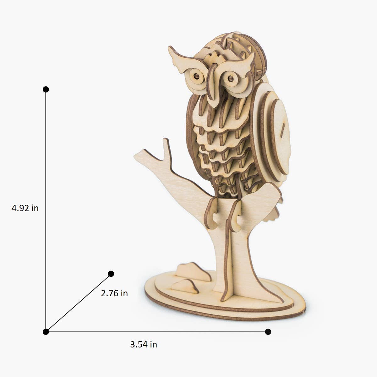 3D Laser Cut Wooden Puzzle Bundle Pack: Bird Animals