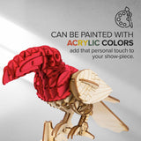 3D Laser Cut Wooden Puzzle Bundle Pack: Bird Animals