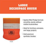 Mod Podge ® Large Decoupage Brush 4”
