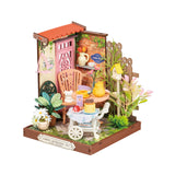 DIY Miniature House Kit: Fancy Tea Yard