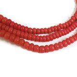 Red Seed Trade Beads Strand