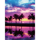 Palm Tree Sunset Diamond Painting Kit