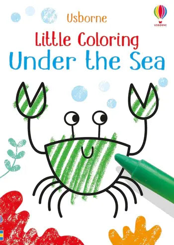 Little Coloring Under the Sea : Usborne