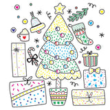 Easy and Fun Paint Magic with Water: Christmas