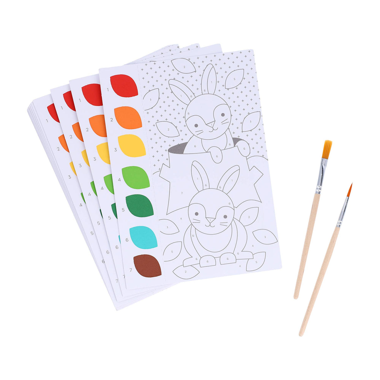 Paint by Numbers: Woodland