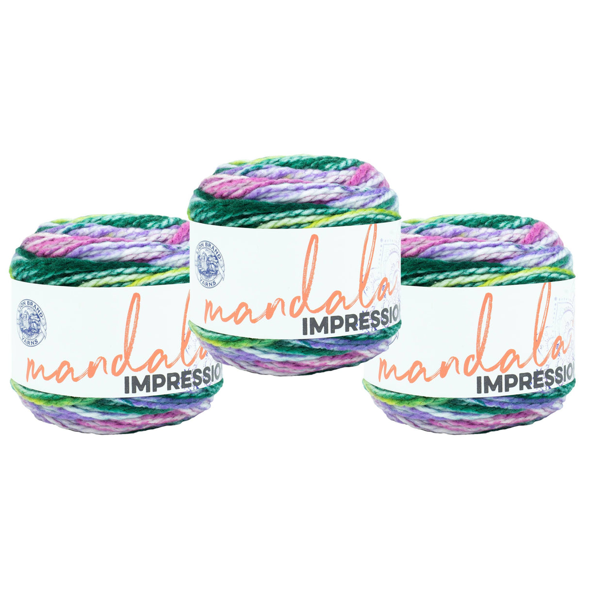 Lion Brand Yarn Mandala Impressions Mermaid