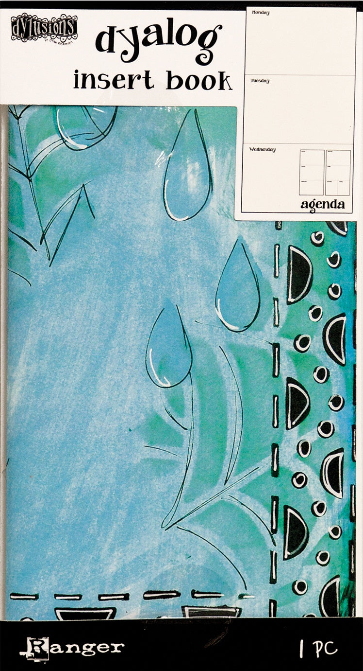 Dyan Reaveley's Dylusions Dyalog Insert Book 4.375"X8.25"-Agenda #2