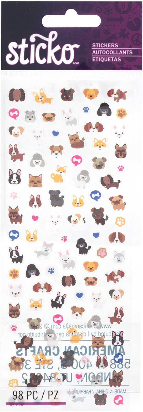 Sticko Tiny Stickers-Dog