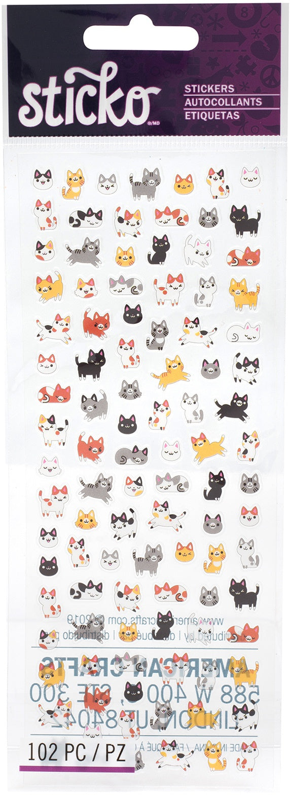 Sticko Tiny Stickers-Cat
