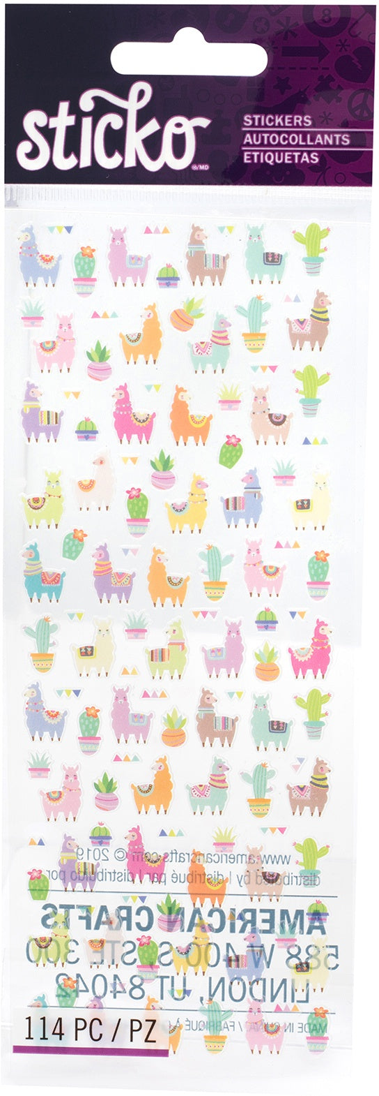 Sticko Tiny Stickers-Llama