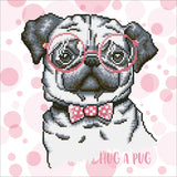 Hug a Pug (Framed)