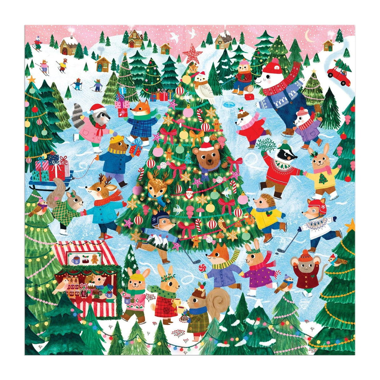 Winter Whirl 500 Piece Family Puzzle