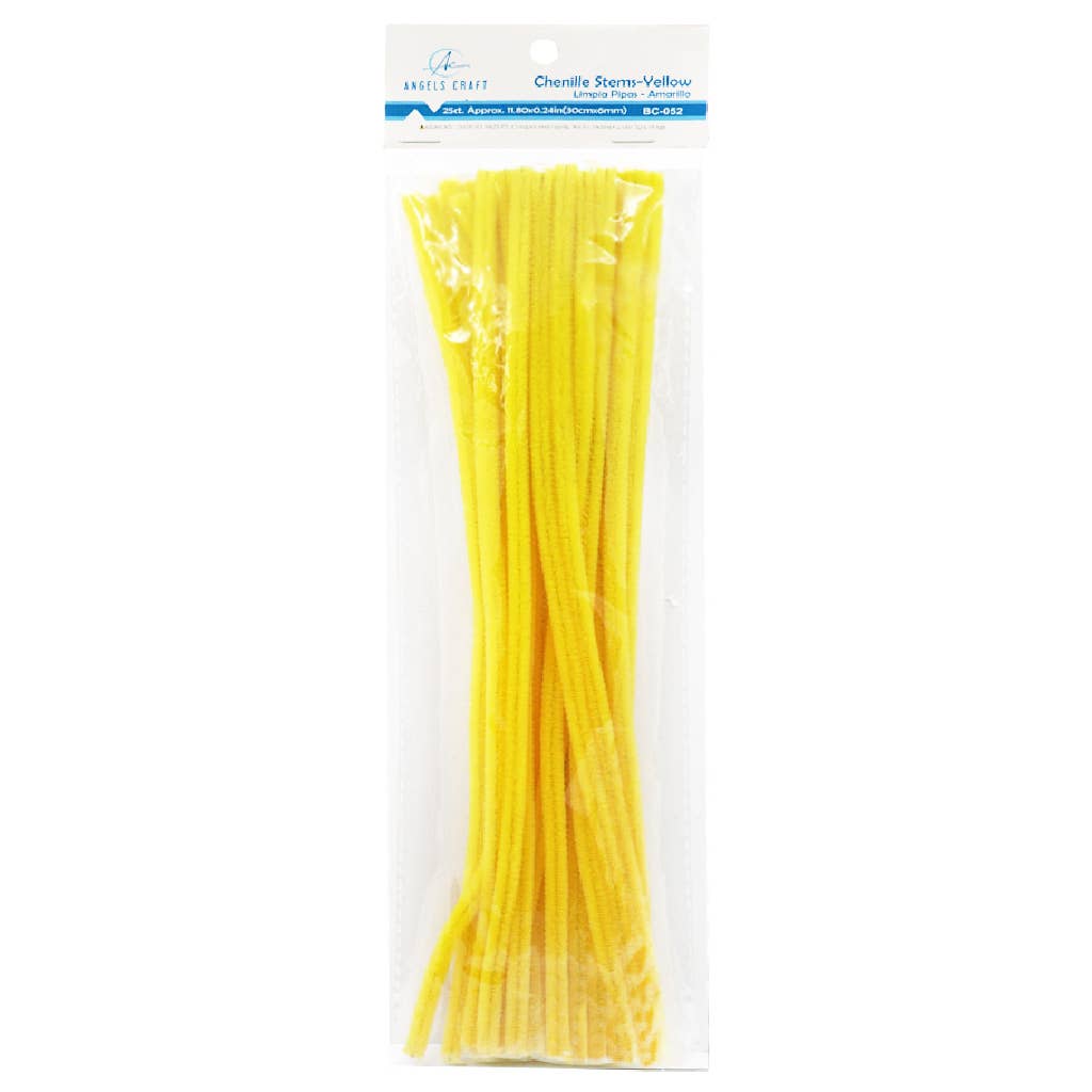 Chenille Stems, 25ct, 14 Color Options