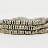 Silver Heishi Beads