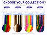 Chenille Stems Color Collection, 25ct (4 Color Collections)