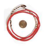 Red Seed Trade Beads Strand