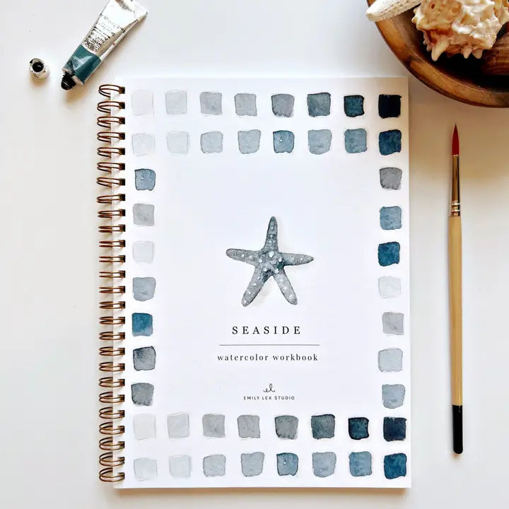 Seaside Emily Lex Watercolor Workbook