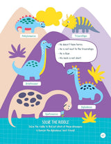 Dinosaurs Activity Book-Puzzles, Games, Coloring & More!