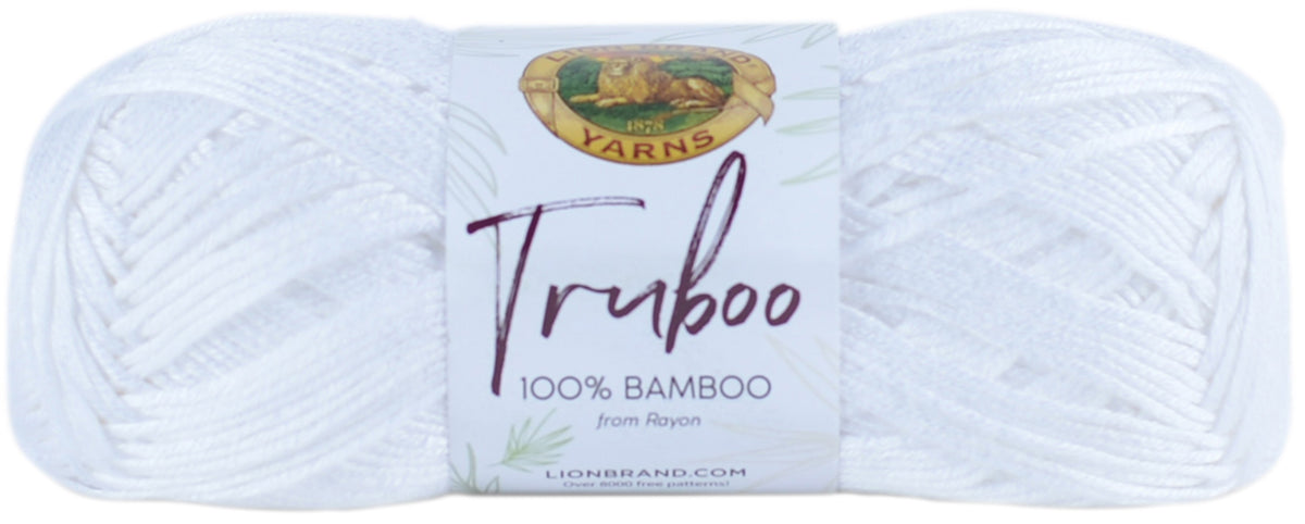 Lion Brand Truboo Yarn-White