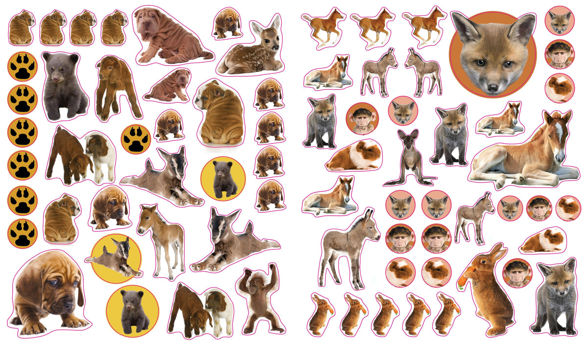 Eyelike Stickers: Baby Animals