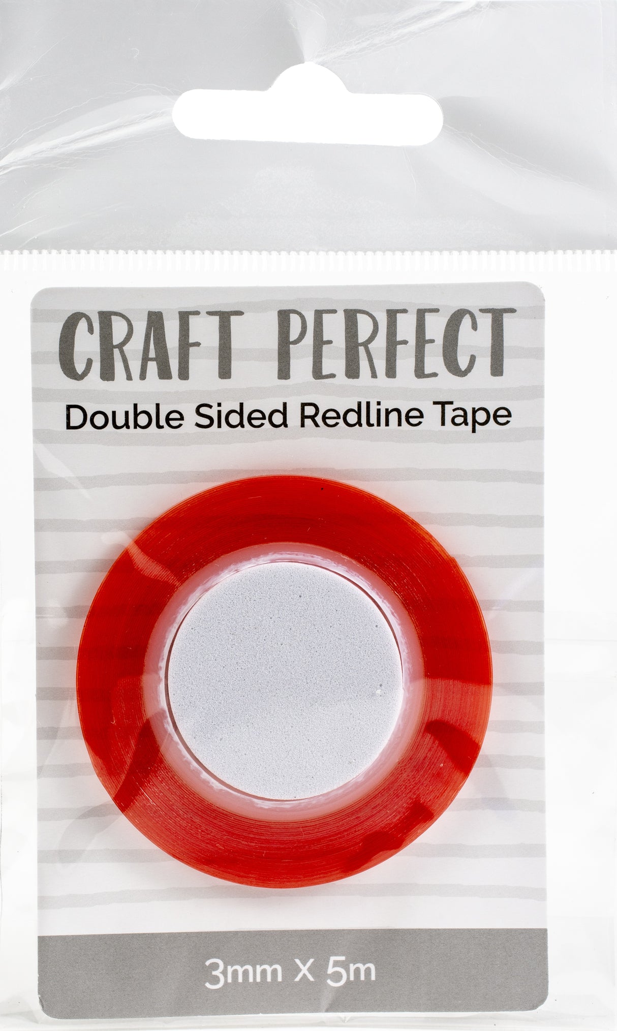 Craft Perfect Double-Sided Redline Tape-3mmX5m