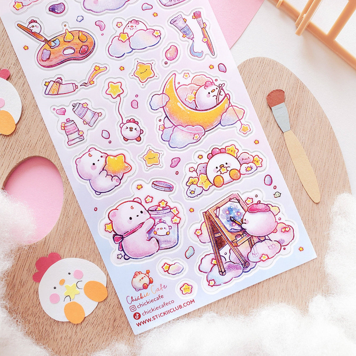 Starlight Studio Sticker Sheet