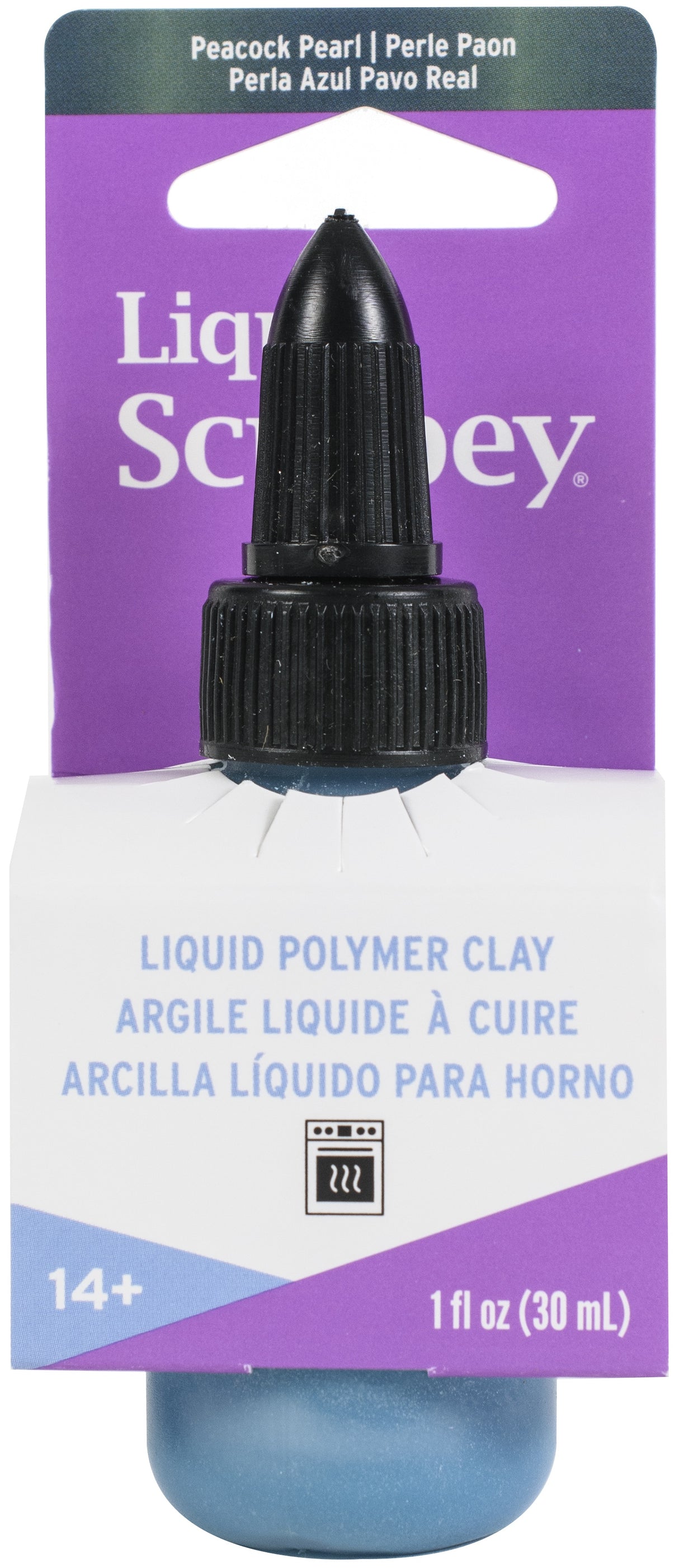Sculpey Liquid 1oz-Peacock Pearl