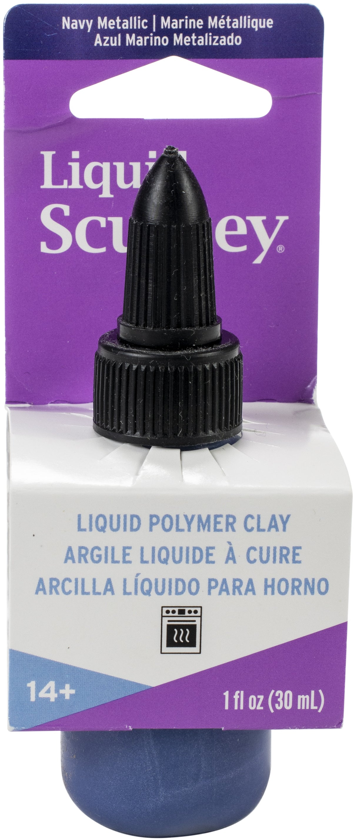 Sculpey Liquid 1oz-Navy Metallic