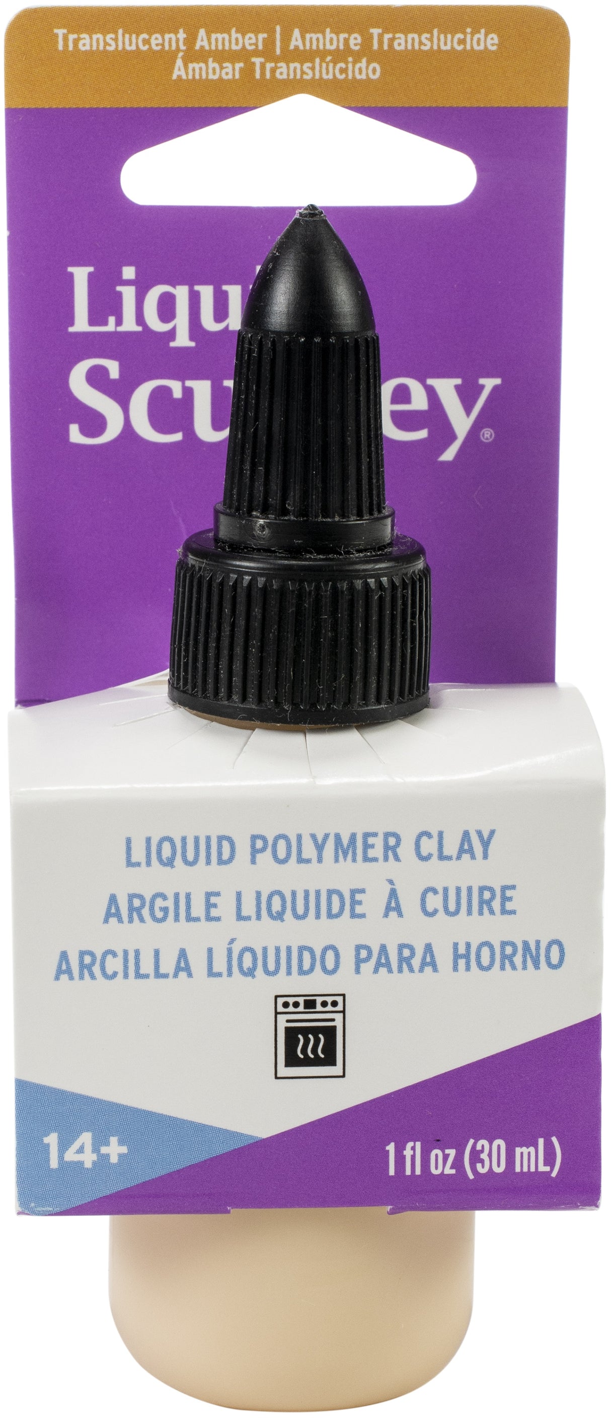 Sculpey Liquid 1oz-Translucent Amber