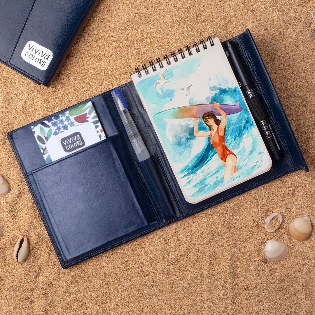 A6 Travel Paint Kit | Watercolor Set | Art Gift