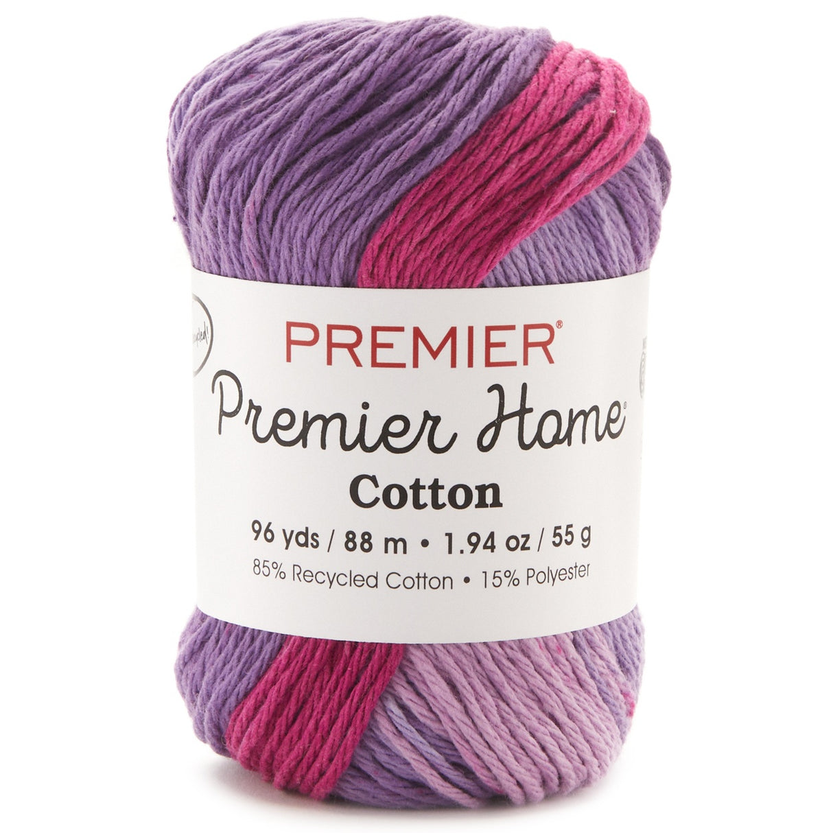 Premier Home Cotton Multi Yarn-Lavender Stripe