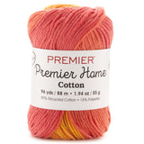 Premier Home Cotton Multi Yarn-Orange Stripe