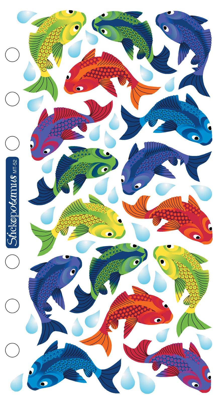 Sticko Stickers-Fantastic Fish