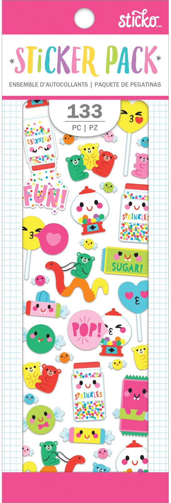 Sticko Stickers-Sweets Sticker Pack