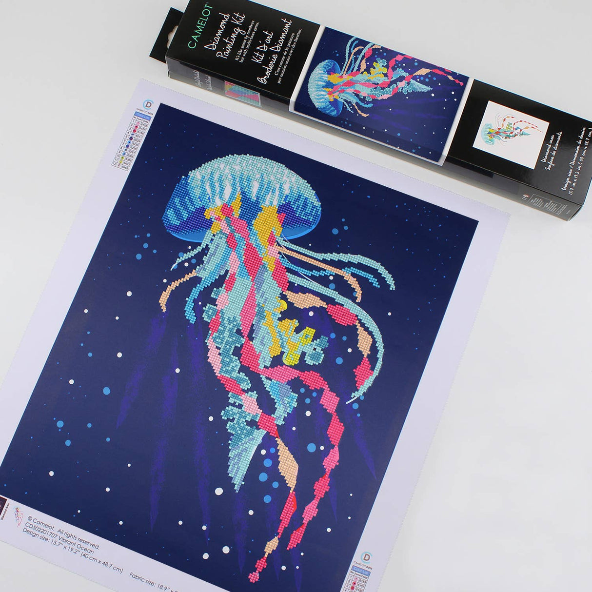 Vibrant Ocean Diamond Painting Kit