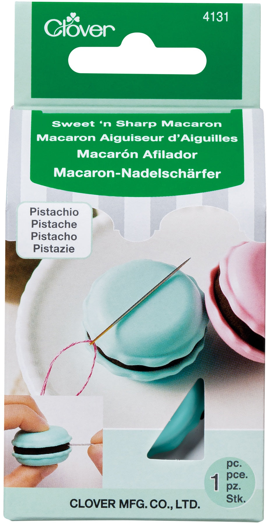 Clover Sweet'n Sharp Macaron-Pistachio