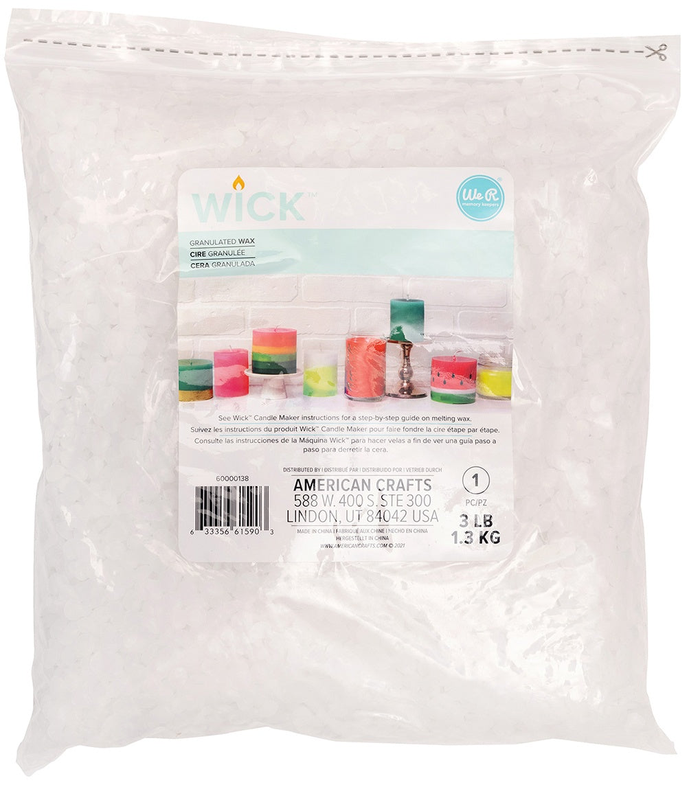 We R Memory Keepers Wick Granulated Wax 3lb