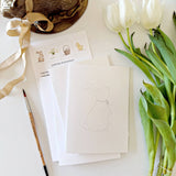 Easter paintable notecards, Emily Lex