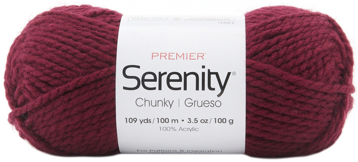 Premier Serenity Chunky Yarn-Wine
