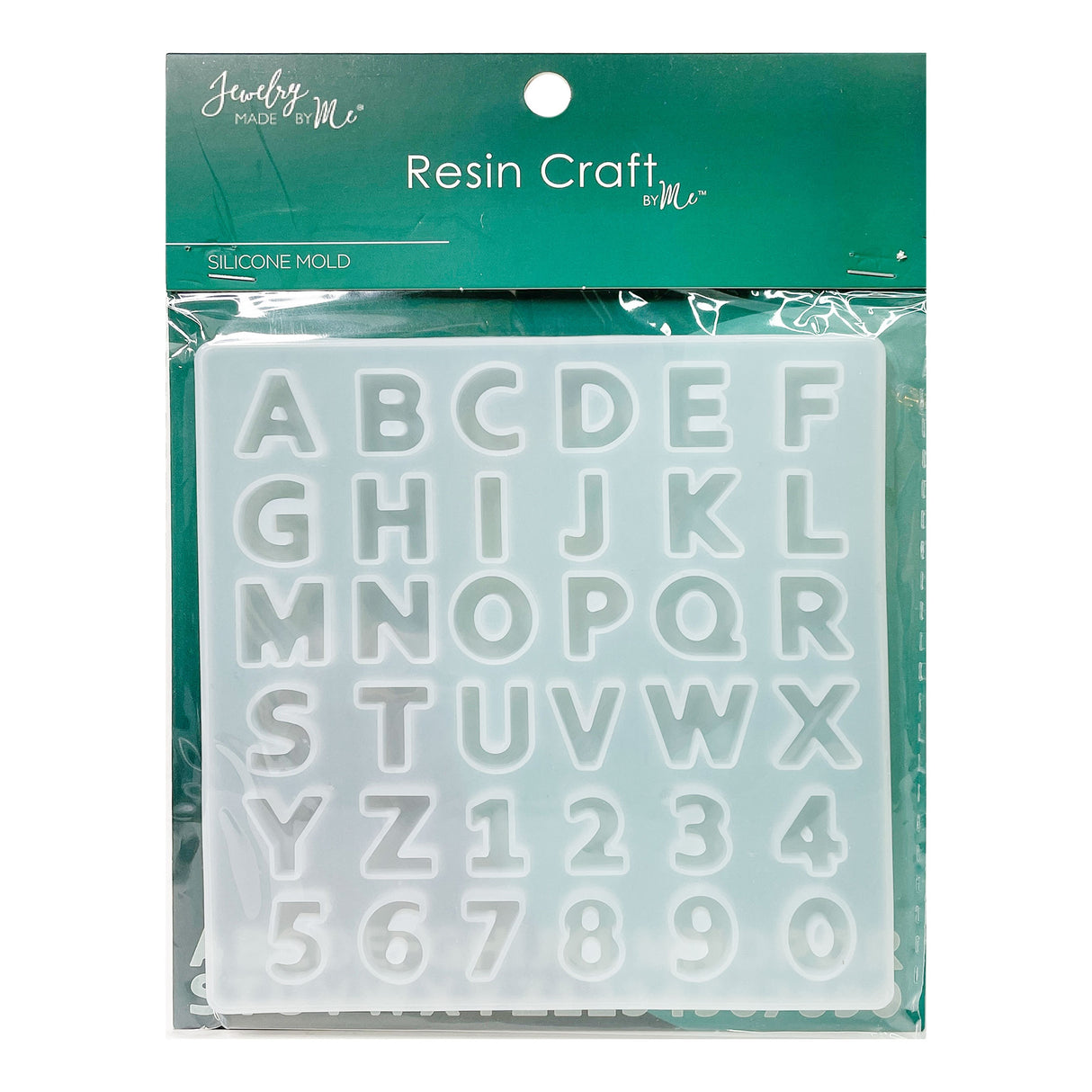Jewelry Made By Me Resin Craft Silicone Mold-Small Alphabet