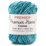 Premier Home Cotton Multi Yarn-Turquoise Splash