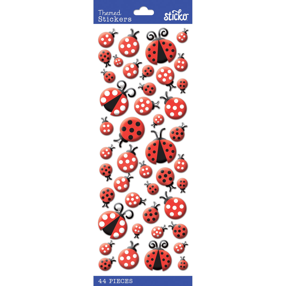 Sticko Themed Stickers-Ladybugs