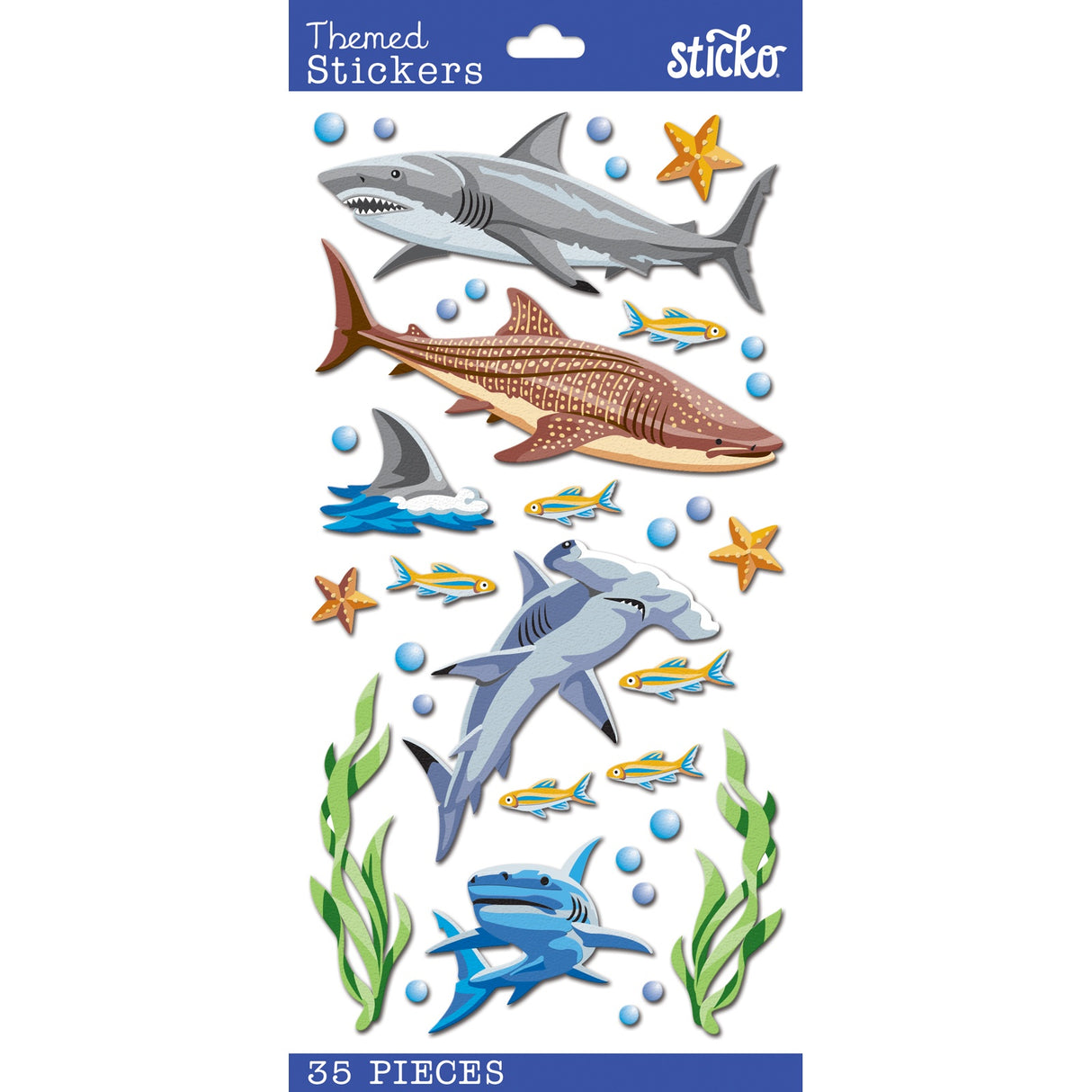 Sticko Themed Stickers-Sharks