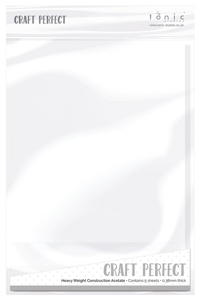 Craft Perfect Heavy Weight Acetate A4-5/Pkg