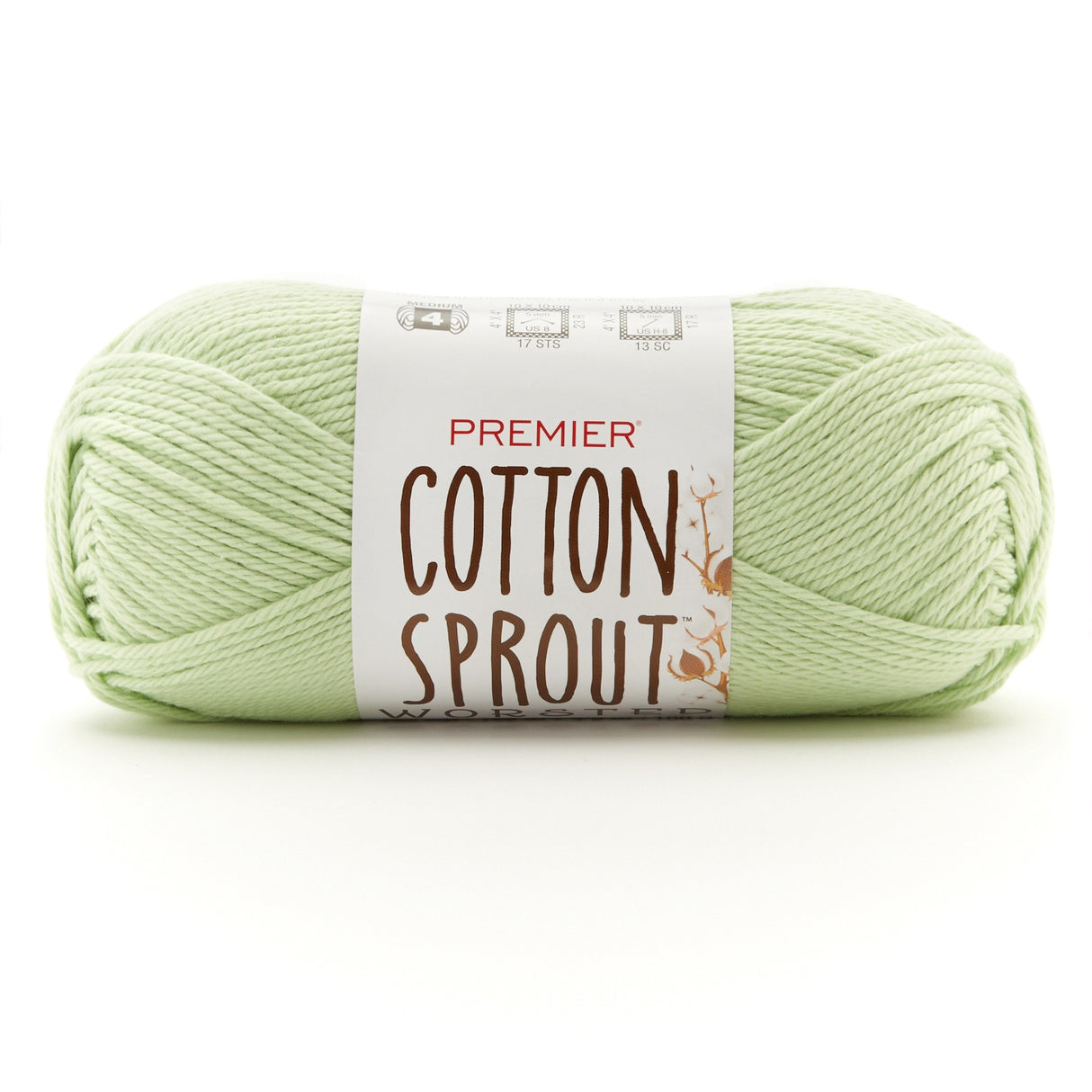 Premier Cotton Sprout Worsted Yarn-Celery