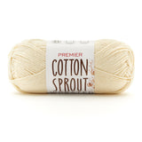 Premier Cotton Sprout Worsted Yarn-Cream