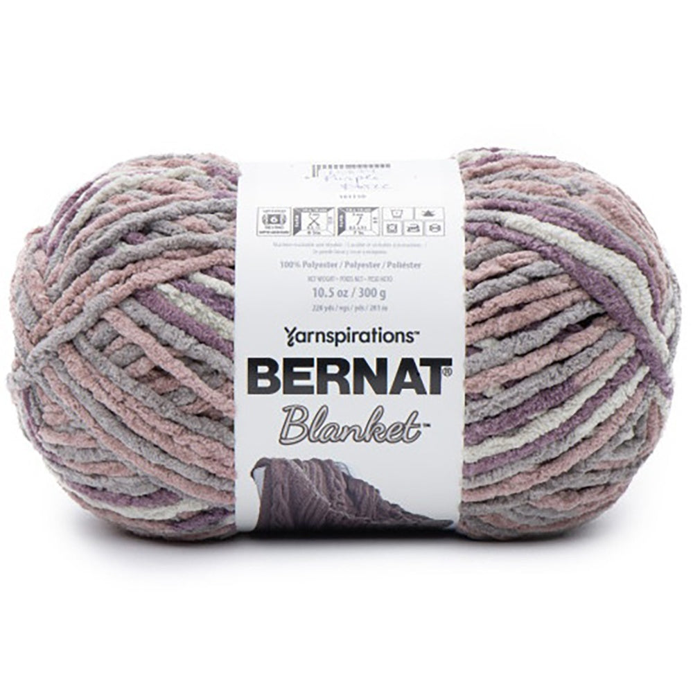 Bernat Blanket Big Ball Yarn-Purple Haze