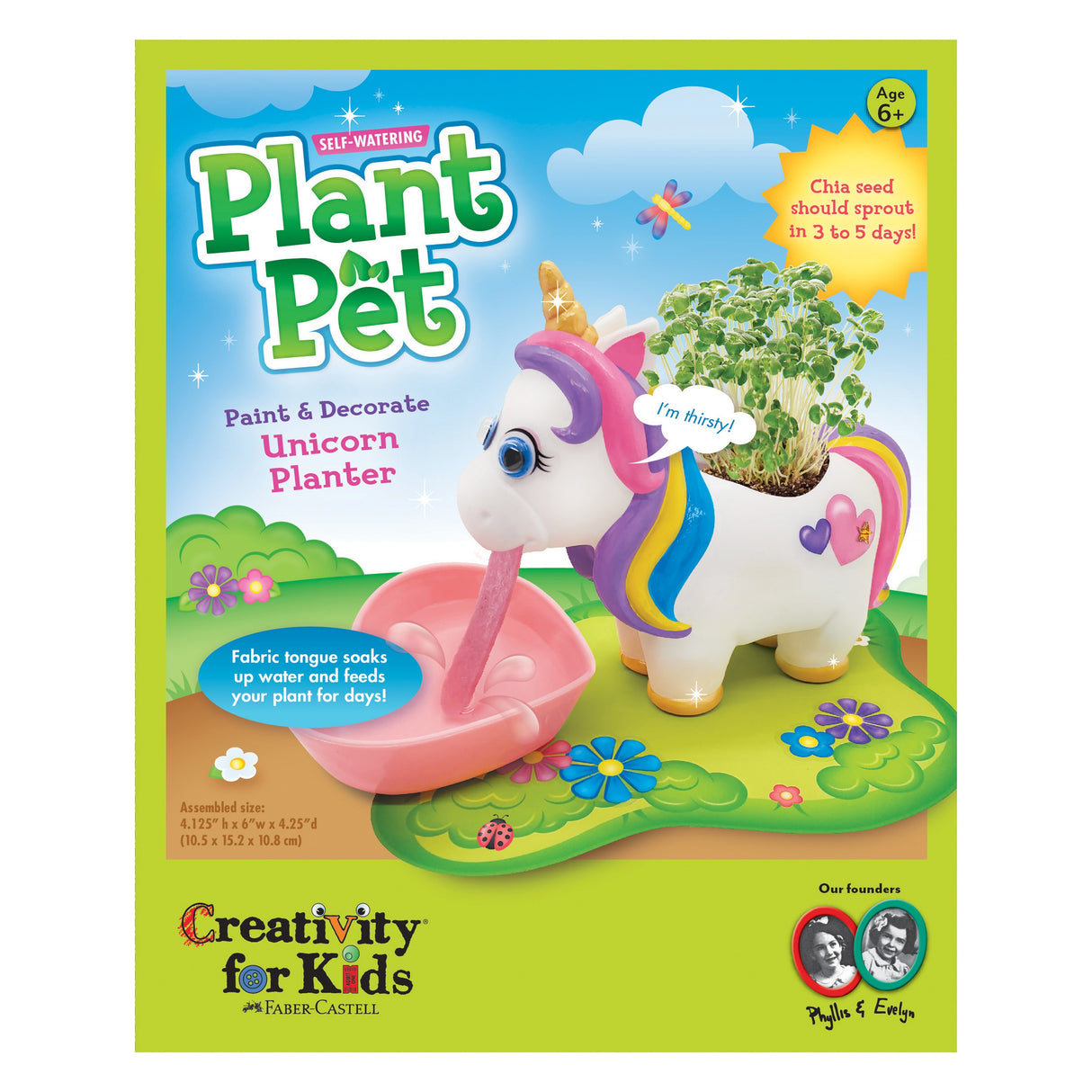 Creativity For Kids Self-Watering Plant Pet Unicorn Kit